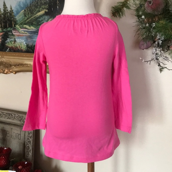 Jumping Beans Pink Long Sleeve Scottish Dog Blouse - Picture 6 of 6